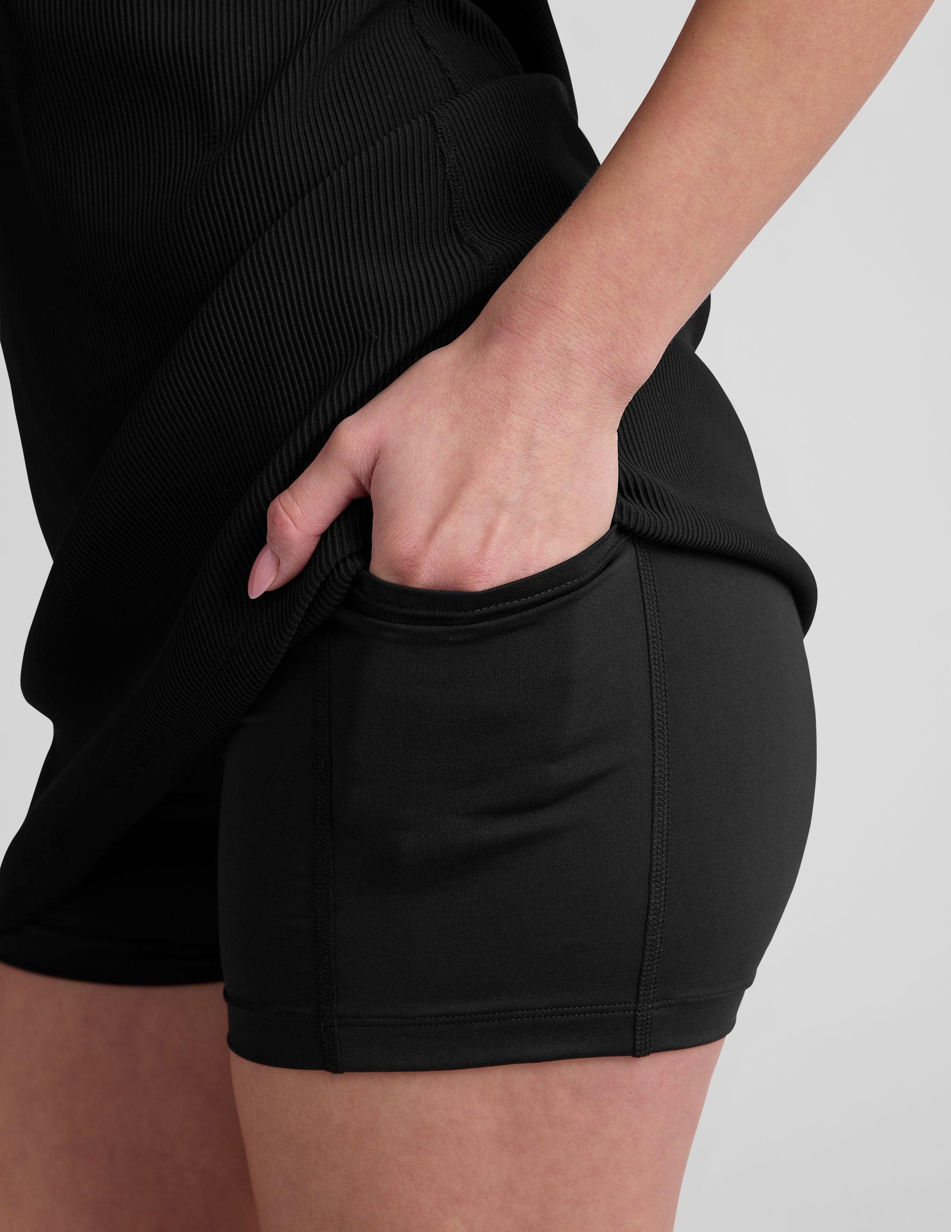 The Line Ribbed Mini Dress Product Image