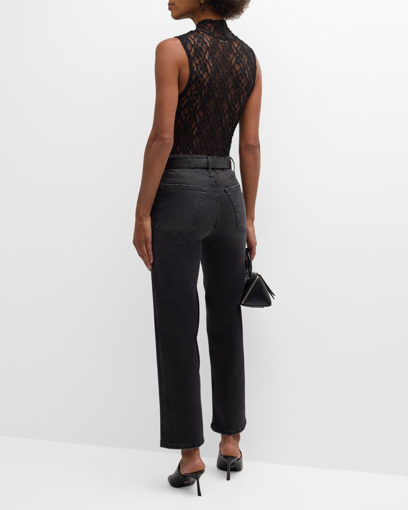 Le Sleek Straight Jeans Product Image