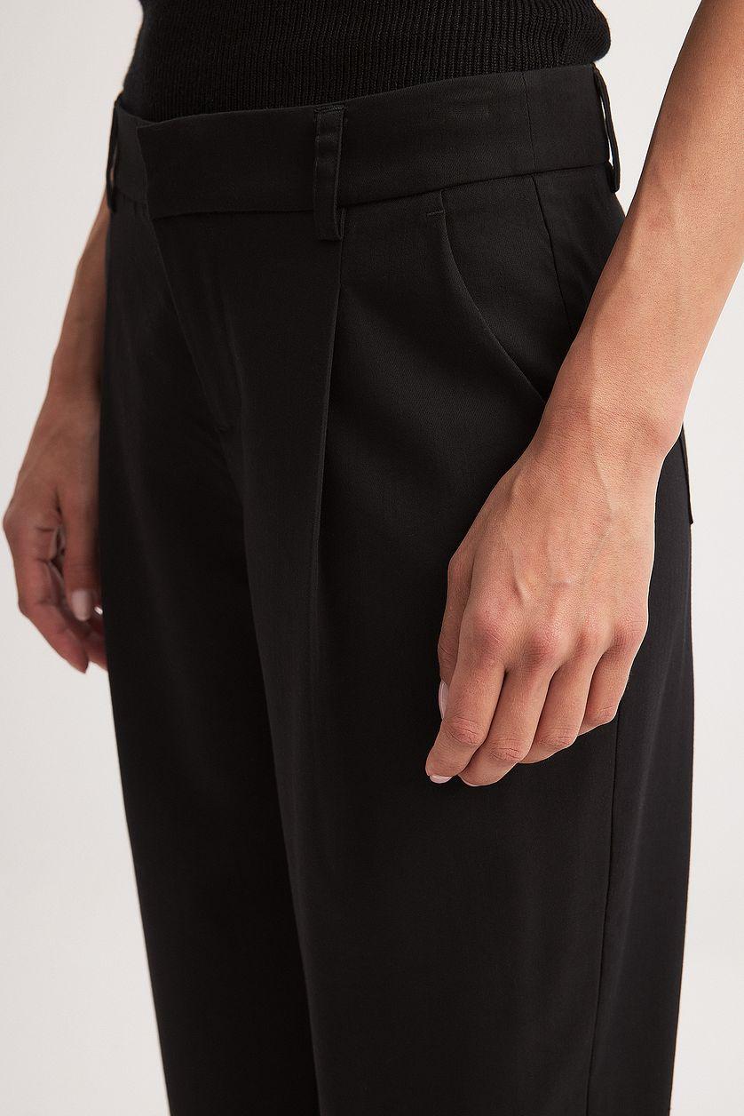 High Waist Barrel Leg Pants Product Image