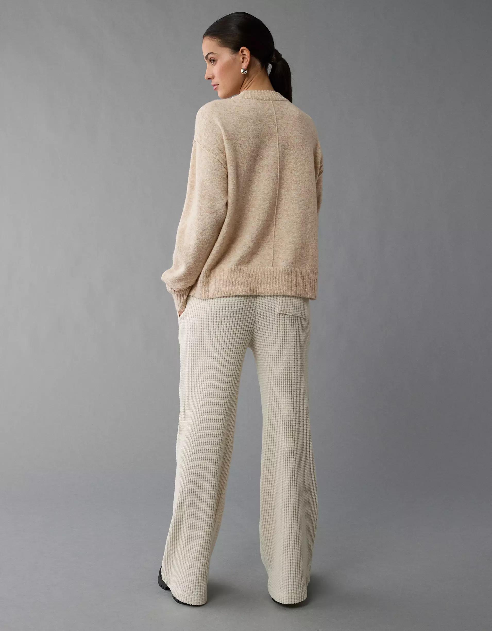 AE Whoa So Soft Cherry Crew Neck Sweater Product Image