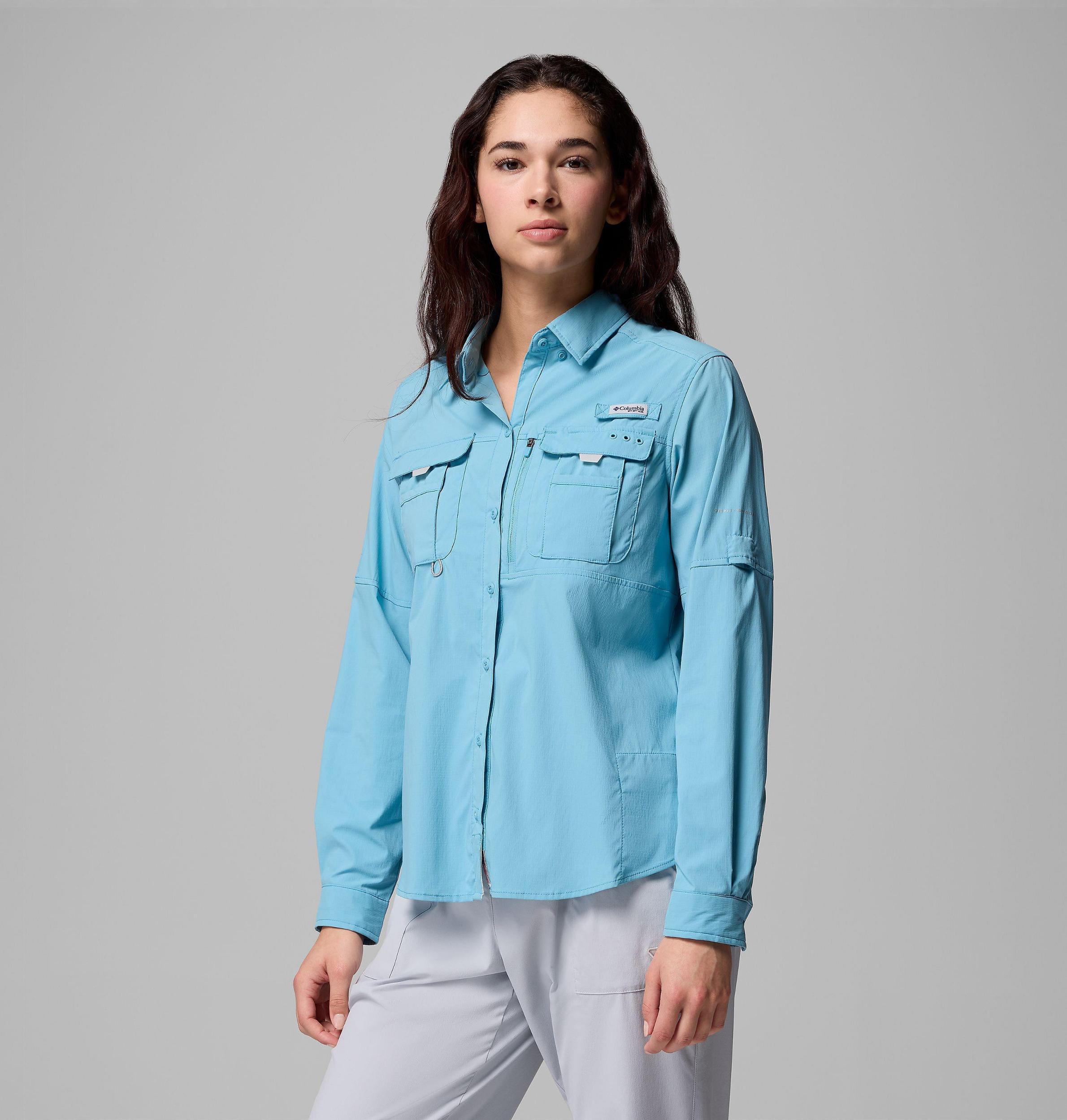 Columbia Womens PFG Bahama Elite Long Sleeve Shirt- Product Image
