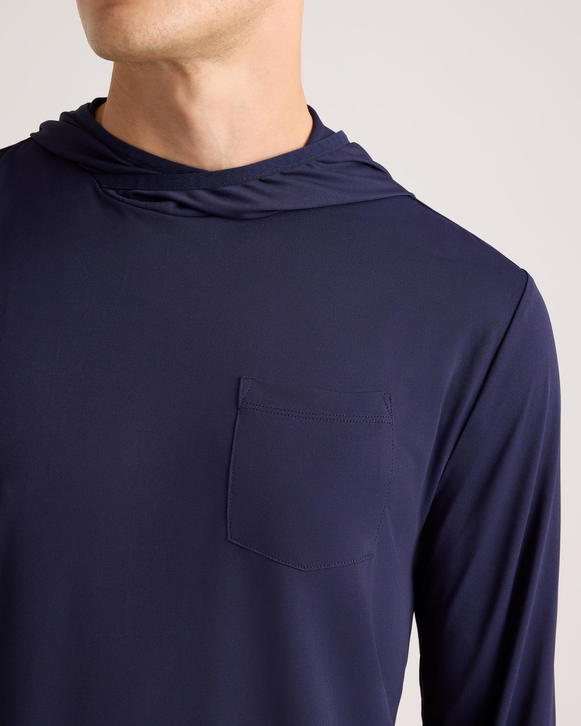 Quince | Men's Ultra-Light Performance Hoodie Recycled Polyester Product Image