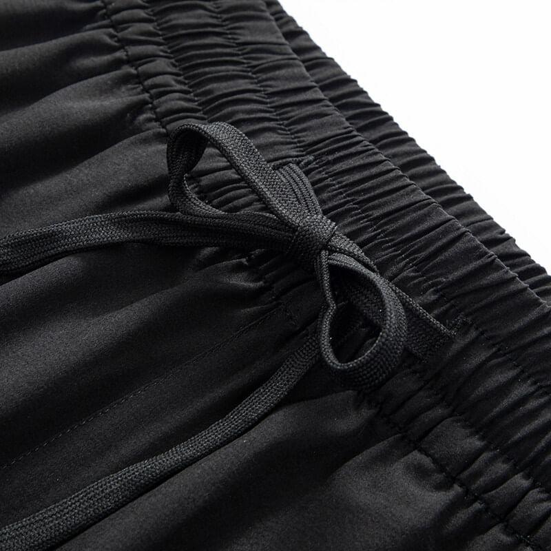 Drawstring Waist Plain Shorts Product Image