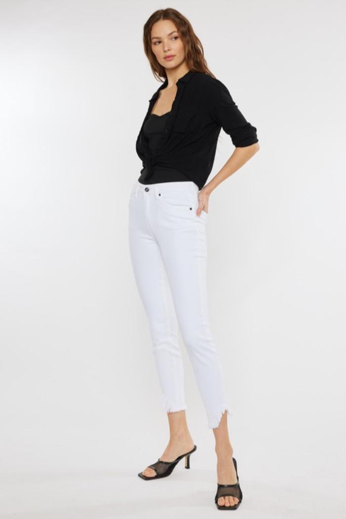 High Rise Skinny Jeans Product Image
