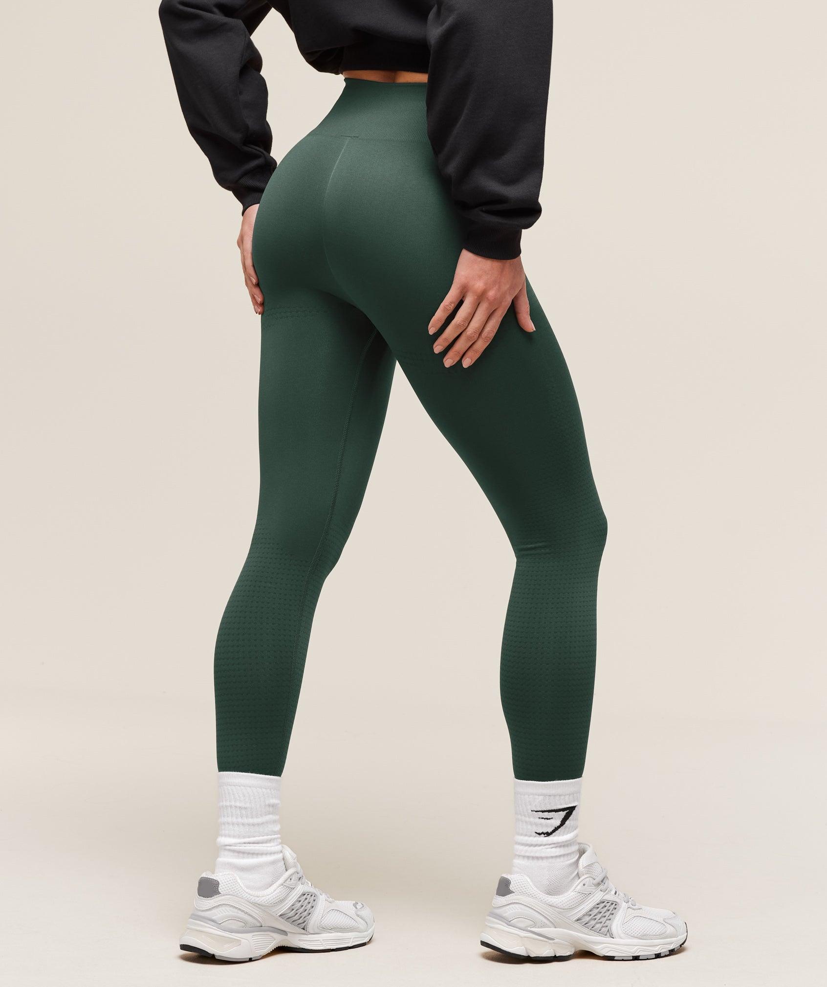 Gymshark Vital Leggings - Woodland Green Marl Female Product Image