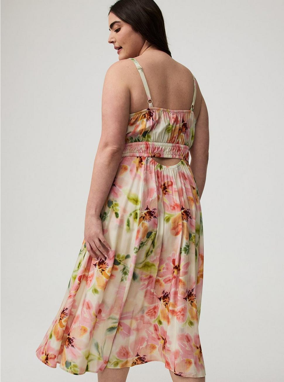 Midi V-Neck Dress Product Image