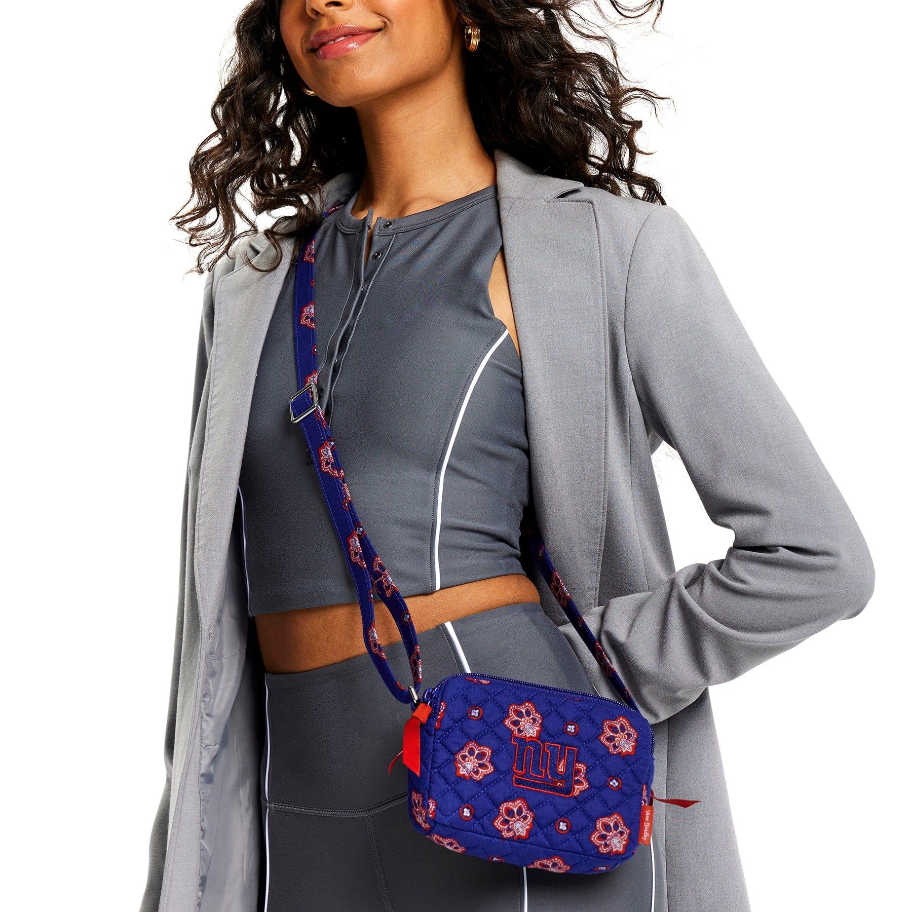Vera Bradley NFL RFID Small Stadium Crossbody Bag Women in New York Giants Bandana Product Image