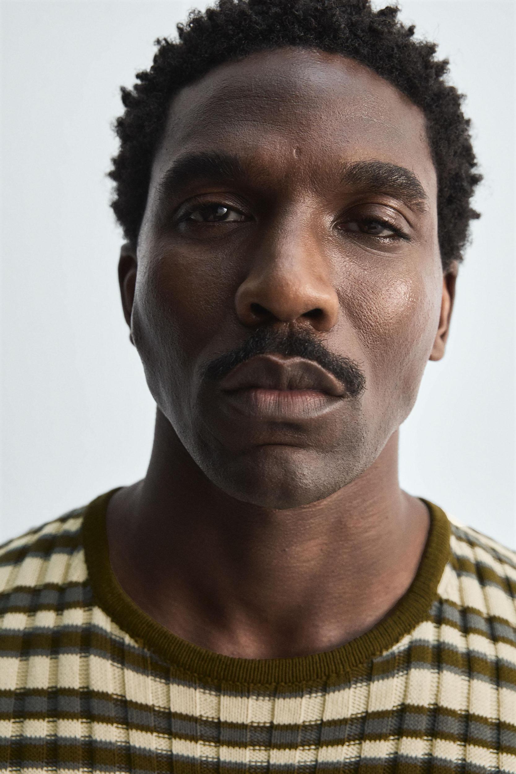 STRIPED JACQUARD SWEATER Product Image