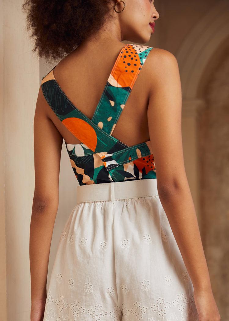 The Breezy Backdrop Top Product Image