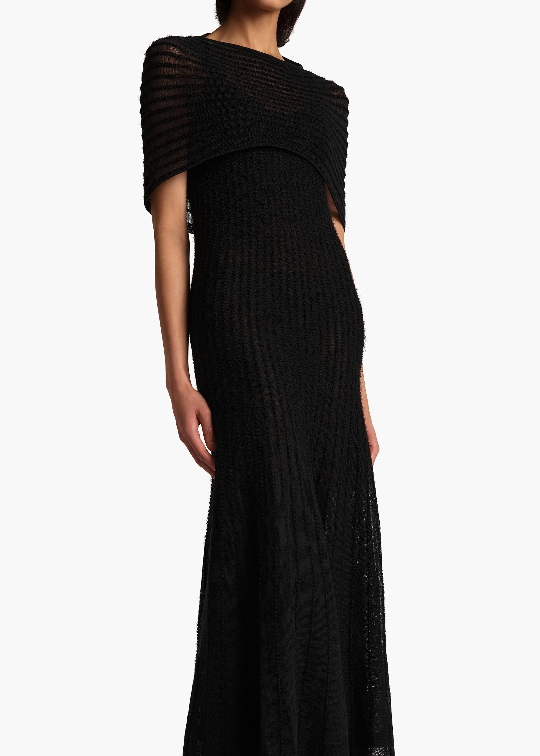 Thora Dress in Black Product Image