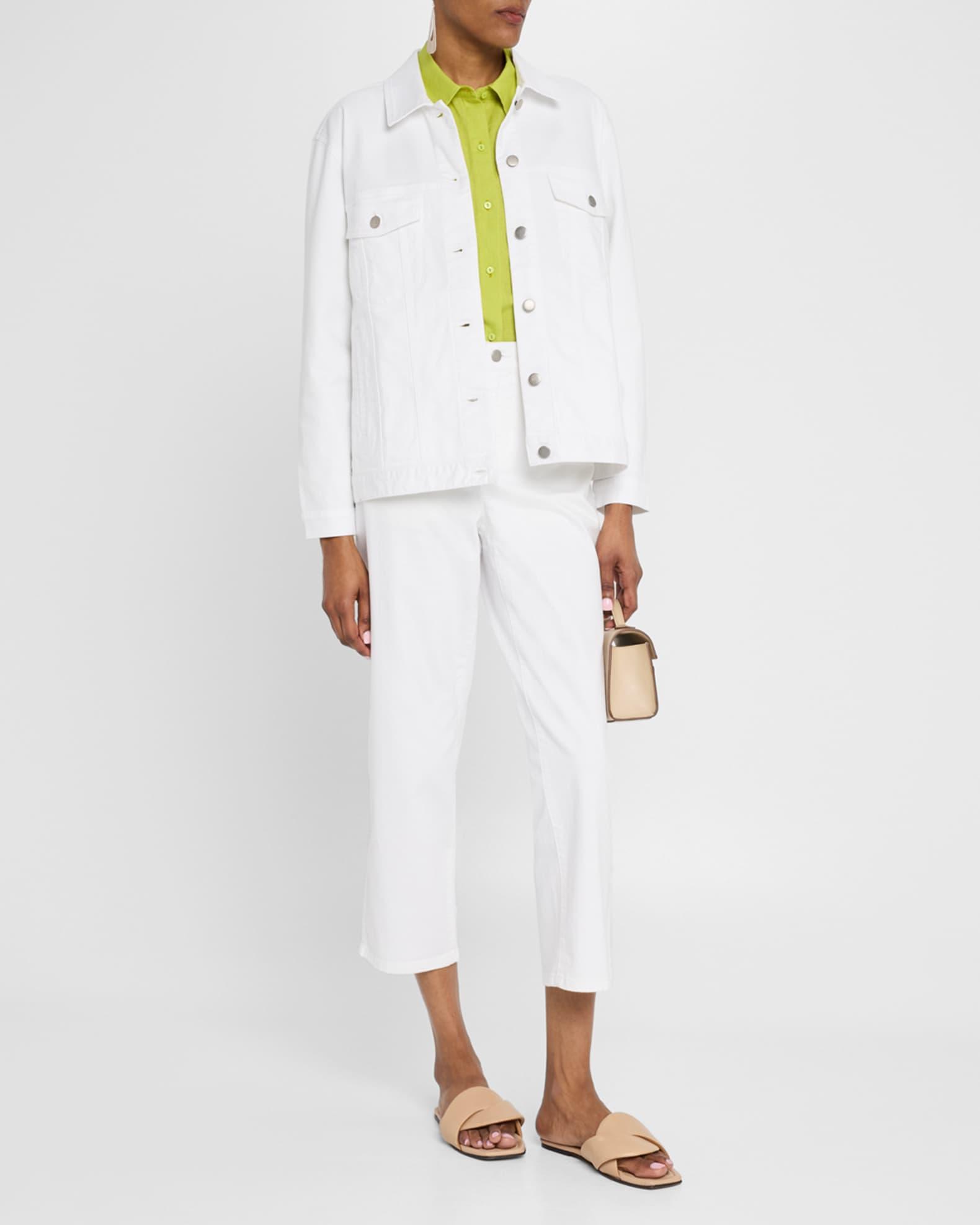 Garment-Dyed Organic Cotton Denim Jacket Product Image