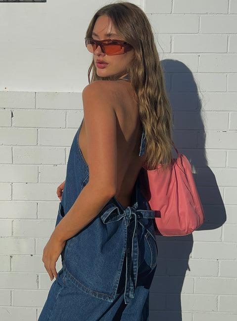 Hills Halter Denim Product Image