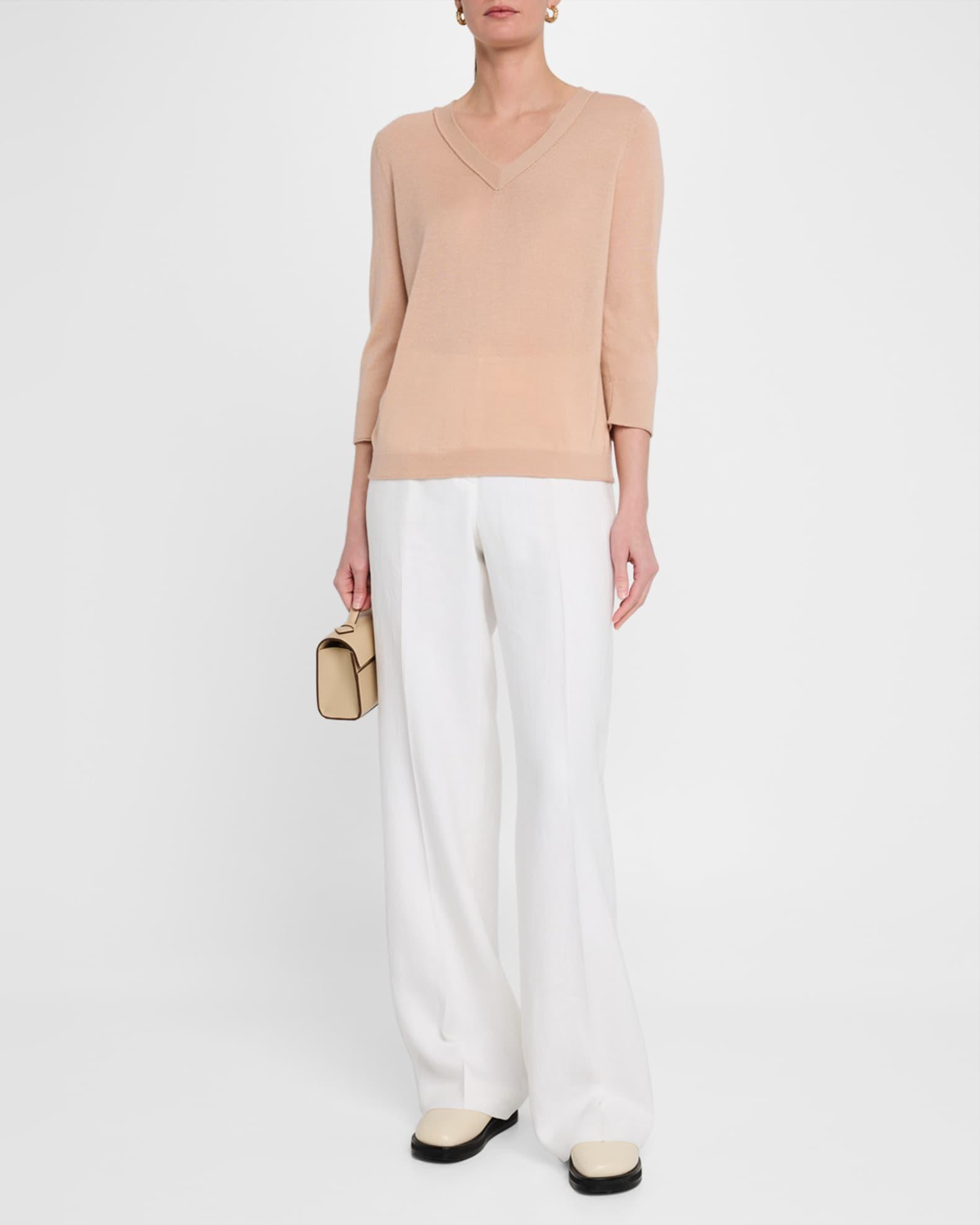 Cashmere V-Neck Sweater Product Image