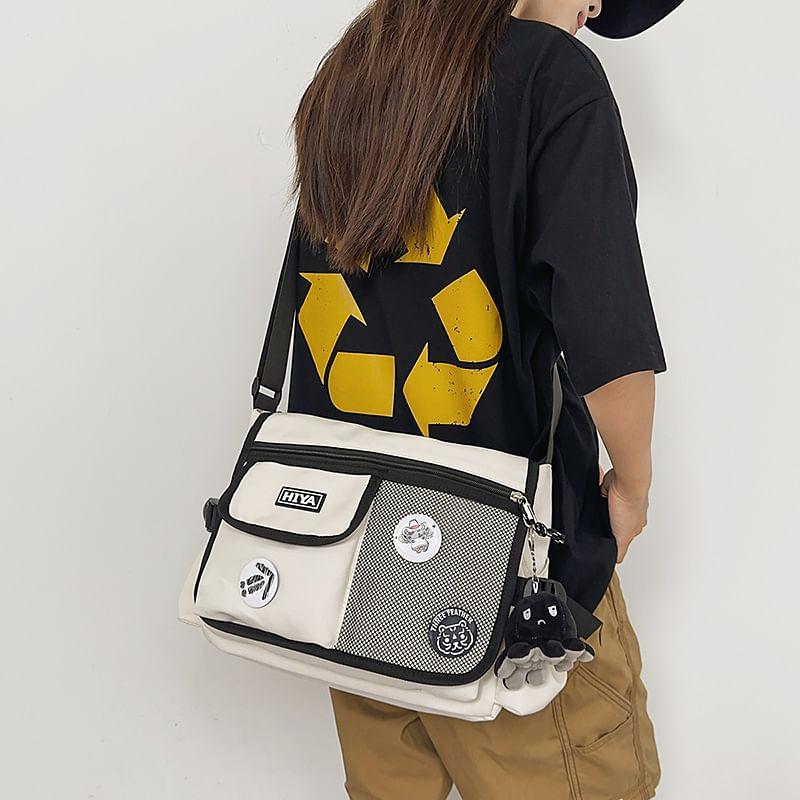 Mesh Pocket Crossbody Bag Product Image