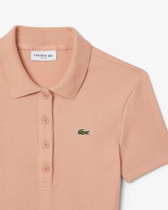 Slim Fit L.12.D Ribbed Cotton Polo Shirt Product Image