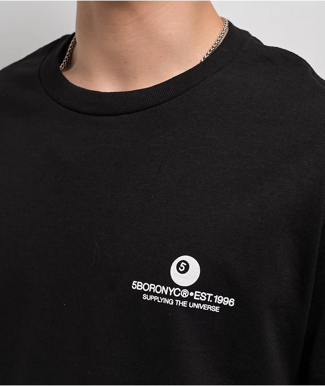 5Boro Supply Dragon Black T-Shirt Product Image