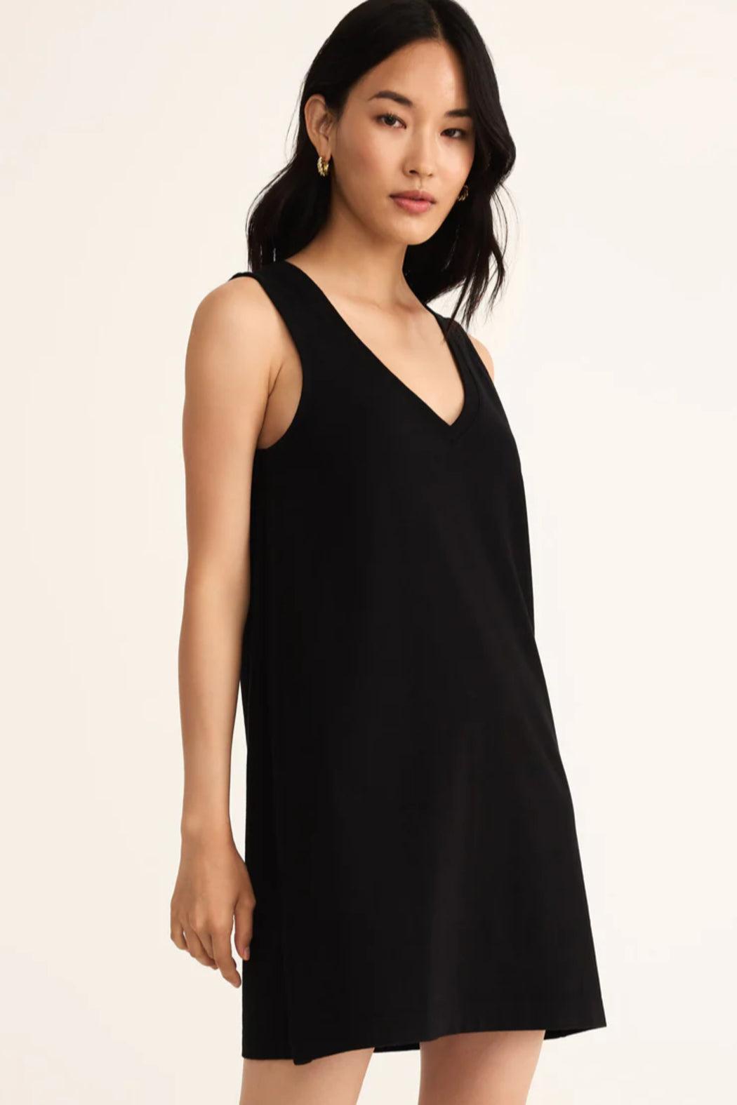 Sloane V-Neck Mini Dress Product Image