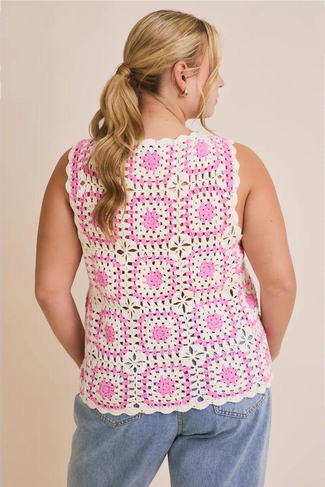 Kathleen Crochet Tank Product Image