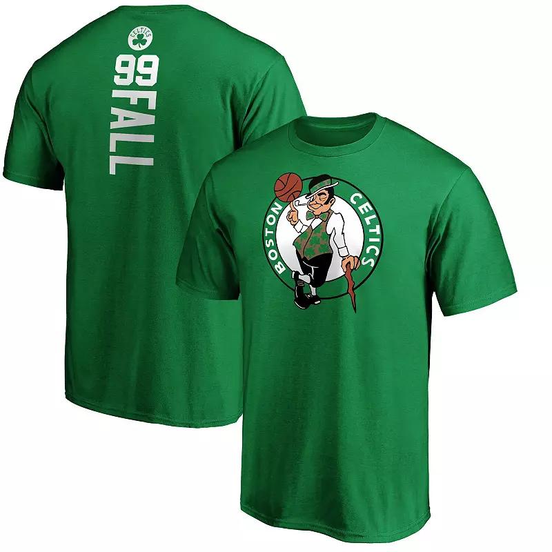 Men's Fanatics Tacko Fall Kelly Green Boston Celtics Playmaker Name & Number T-Shirt,  Product Image