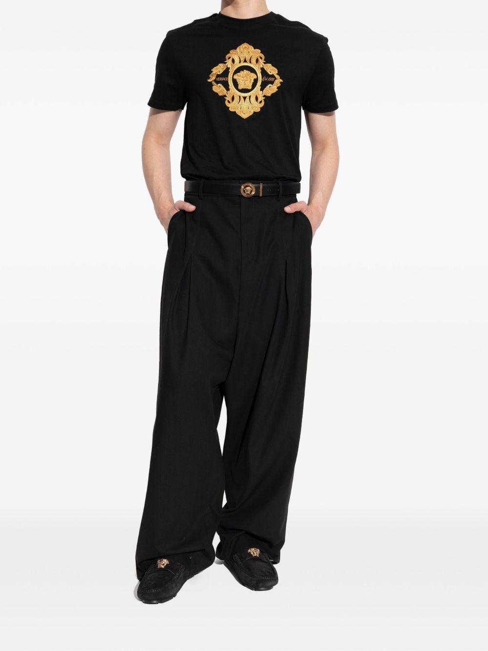 Medusa-plaque loafers Product Image