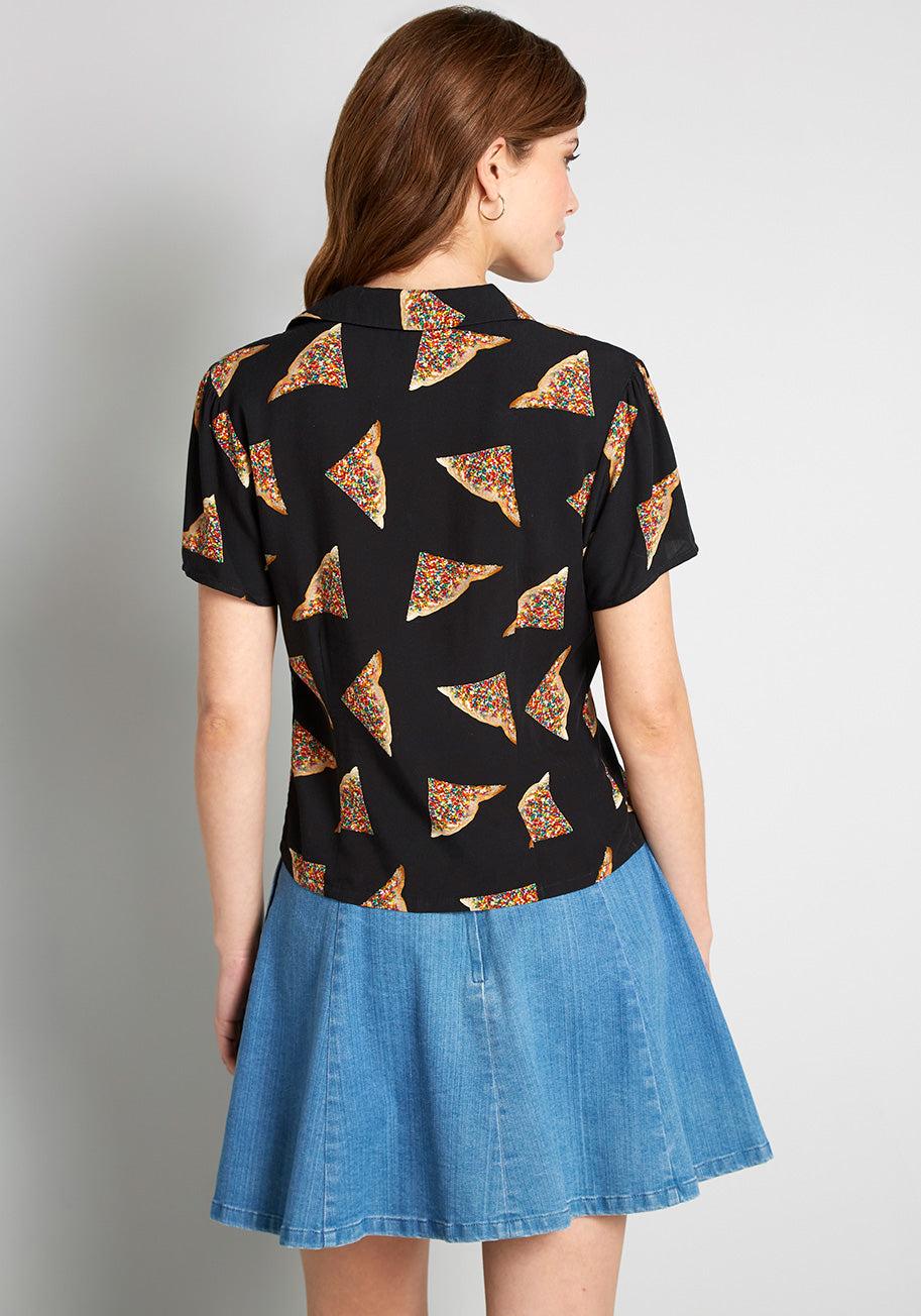 Making That Fairy Bread Button-Up Top (Final Sale) Product Image