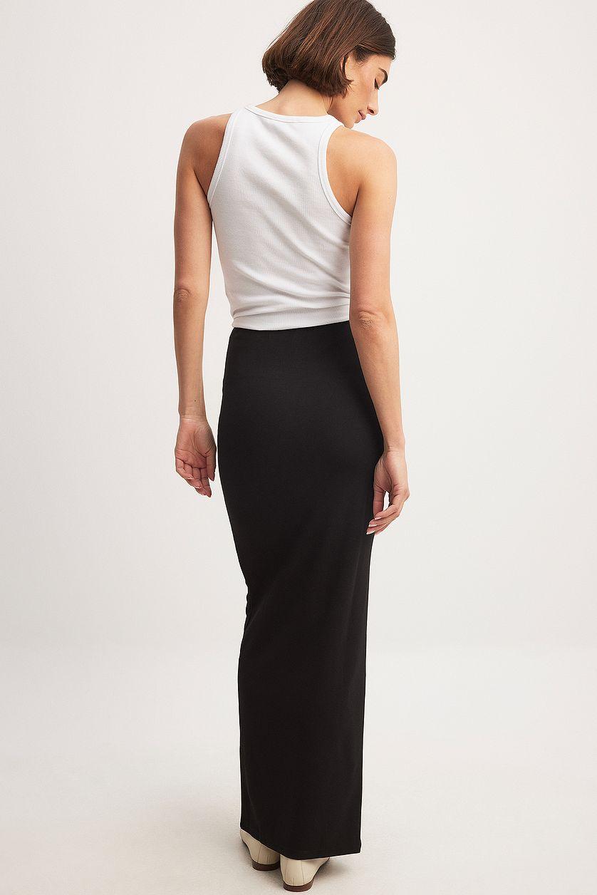 Slit Jersey Skirt Product Image