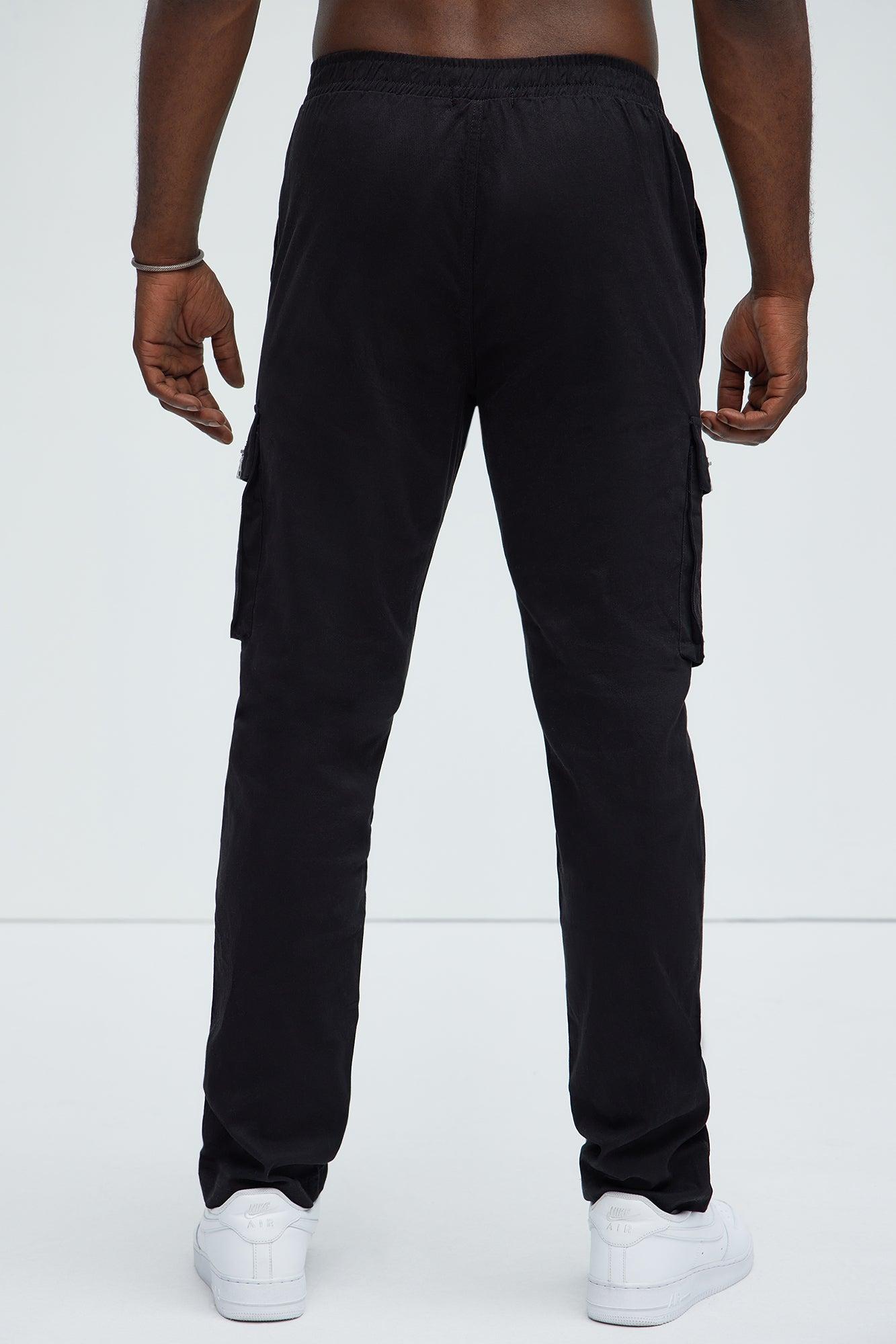 Walk it Slim Cargo Pants - Black Product Image
