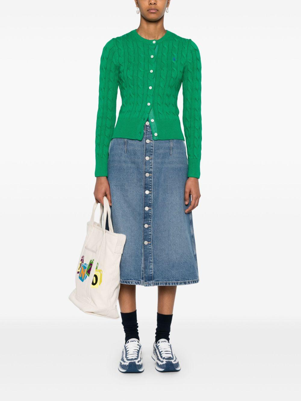 denim midi skirt   Product Image