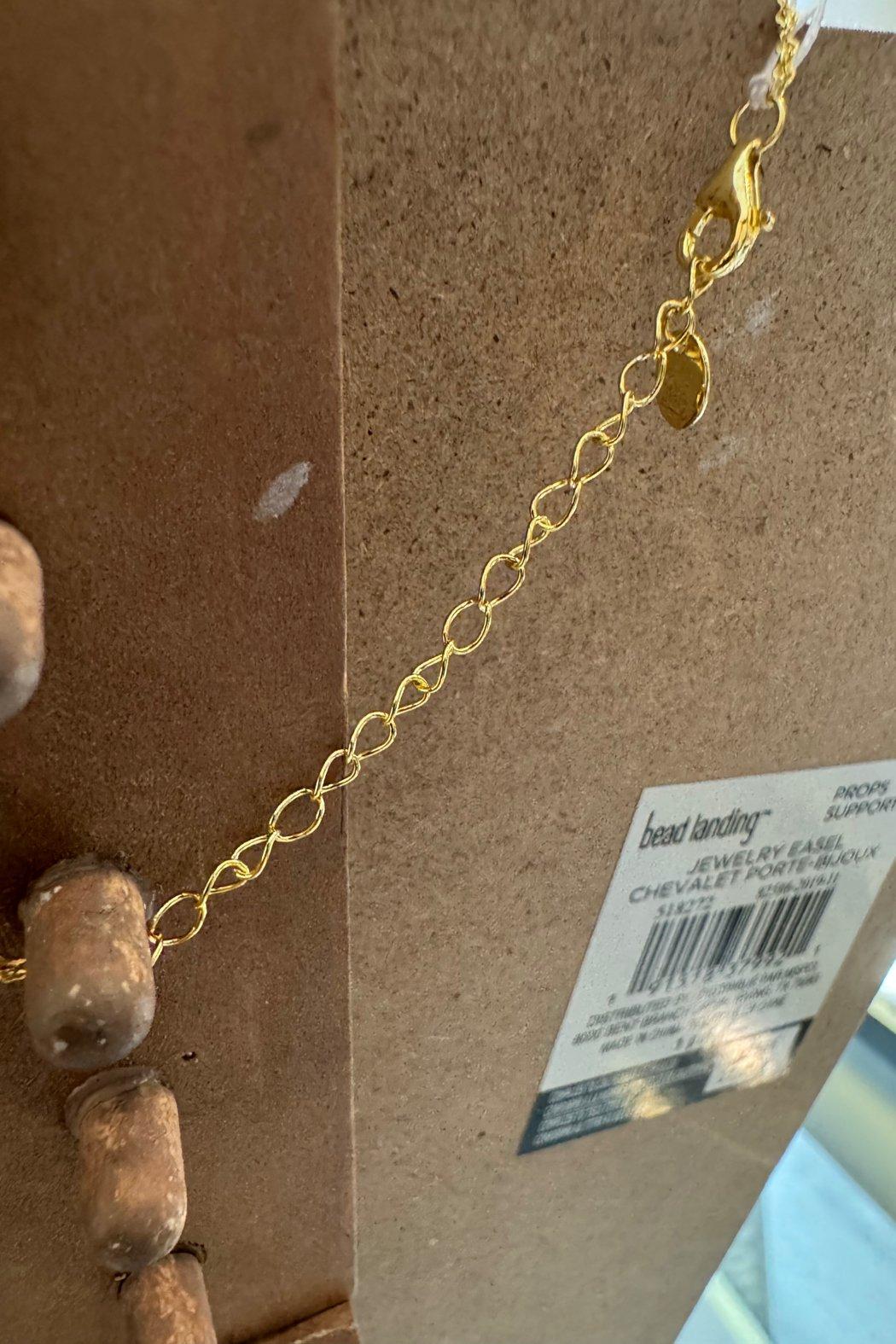 Mother of Pearl Key Pendant Necklace Product Image