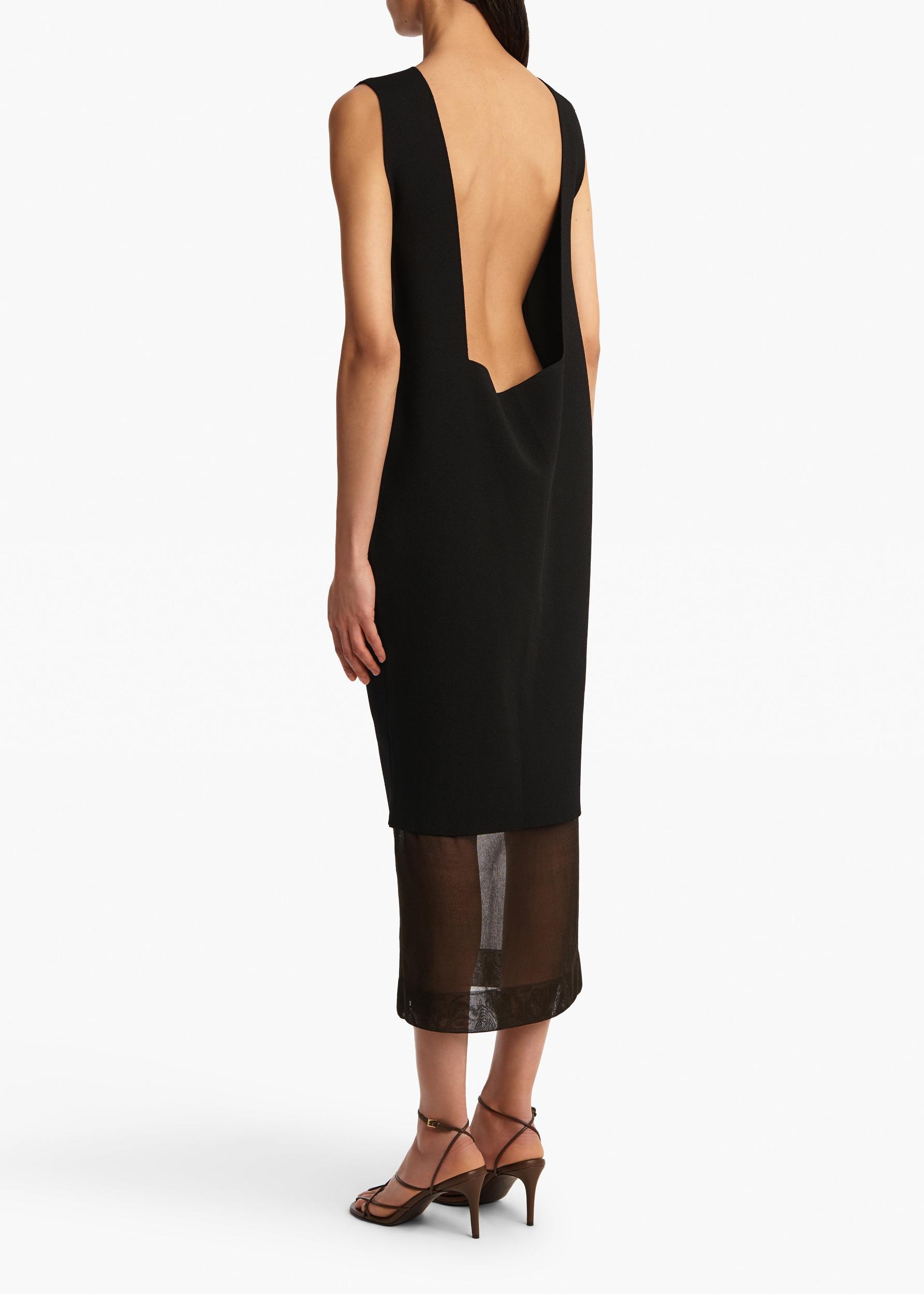 Malik Dress in Black Product Image
