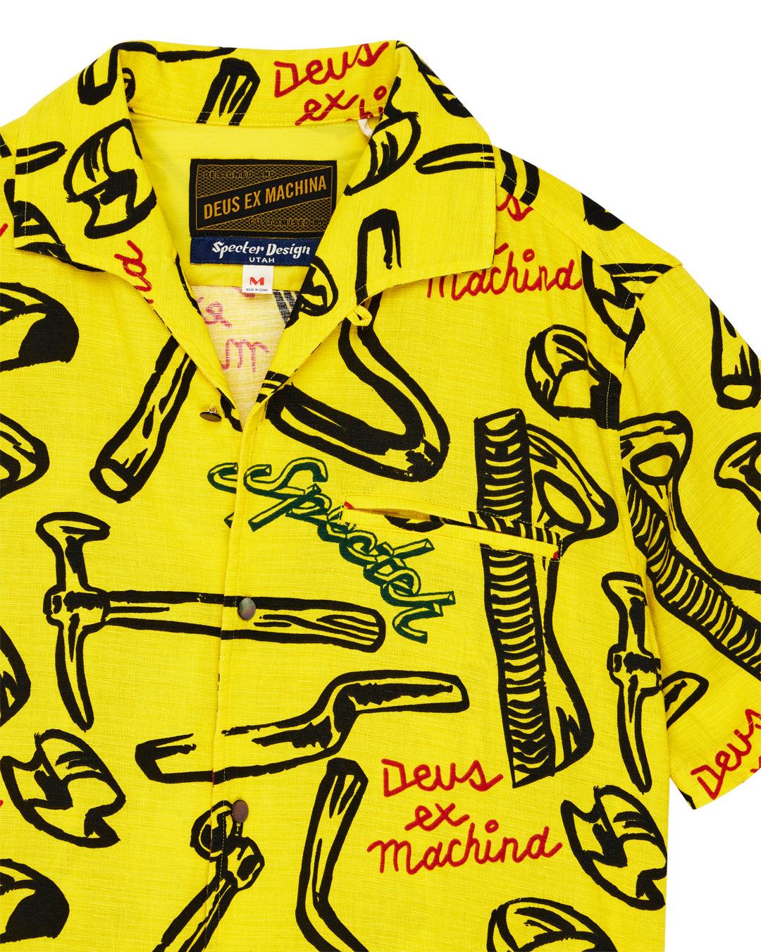 Specter Tools Shirt - Canary Yellow Product Image