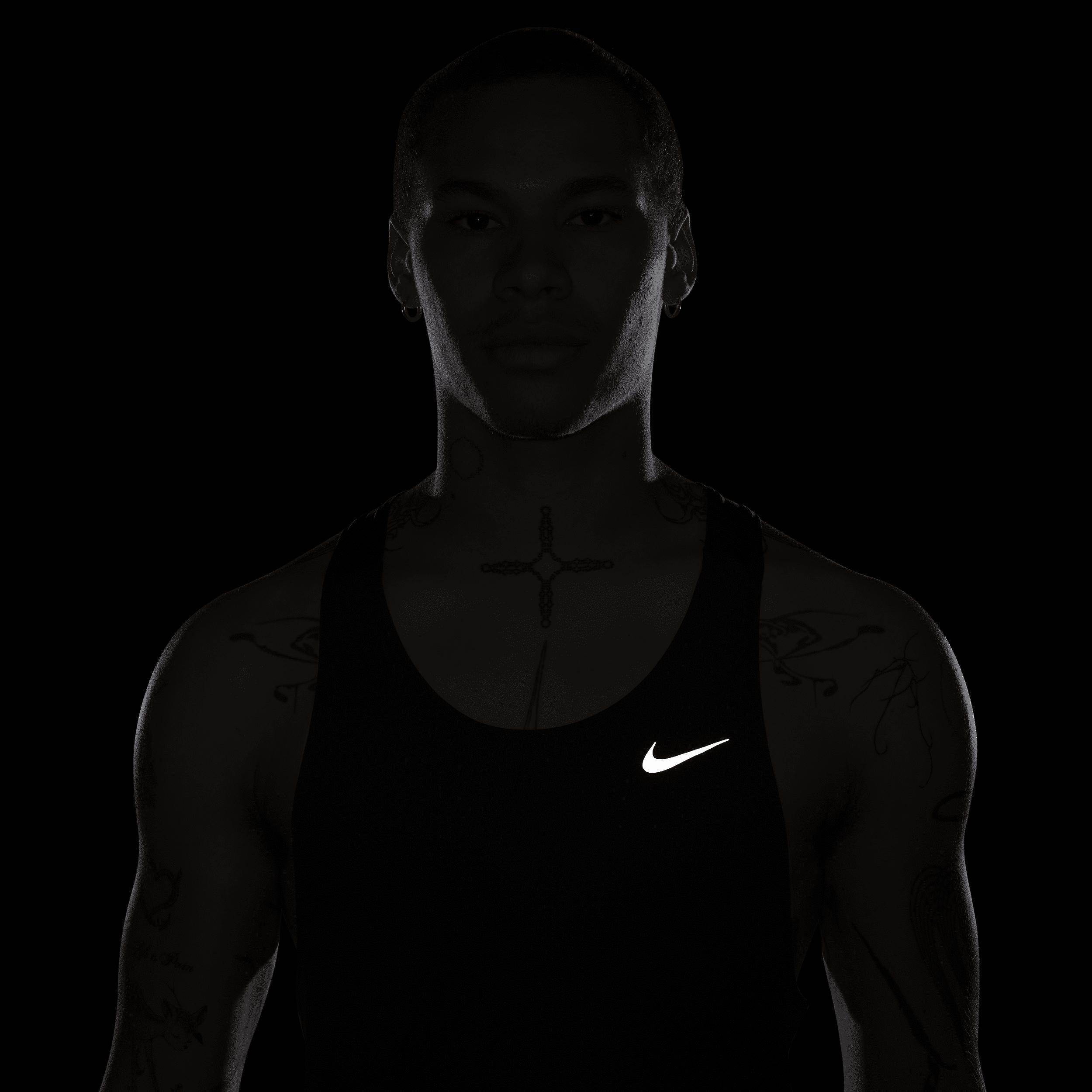 Nike Mens Fast Dri-FIT Running Singlet | FN4229-010 Product Image