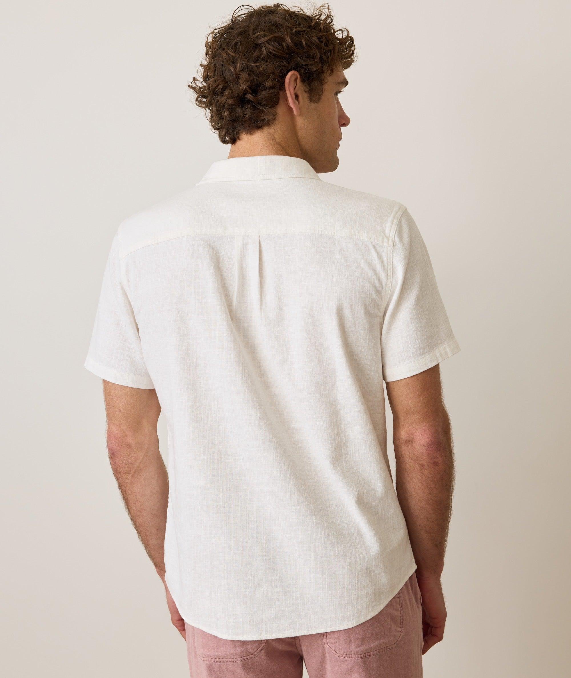 Stretch Selvage Short Sleeve Shirt Product Image