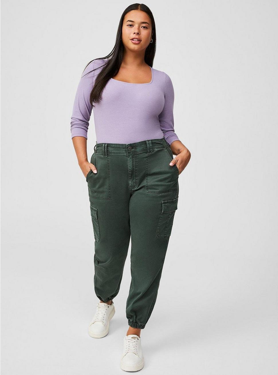 Ribbed Square Neck Bodysuit Product Image