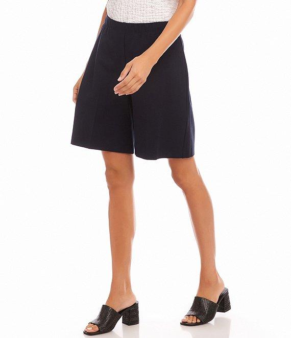 Karen Kane Double Stretch Twill A-Line Shorts Product Image