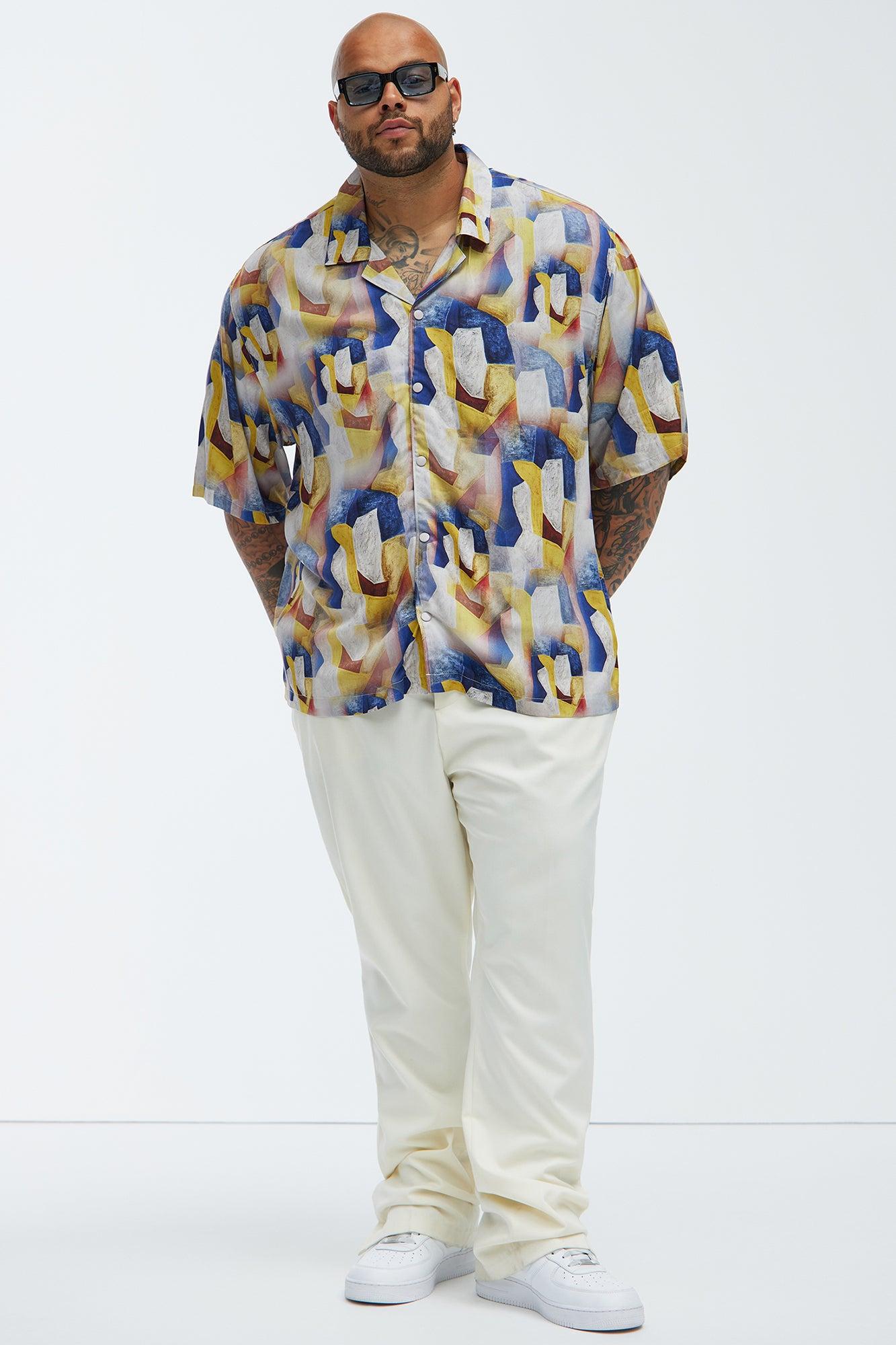 Fossdale Cubism Shirt - Multi Color Product Image