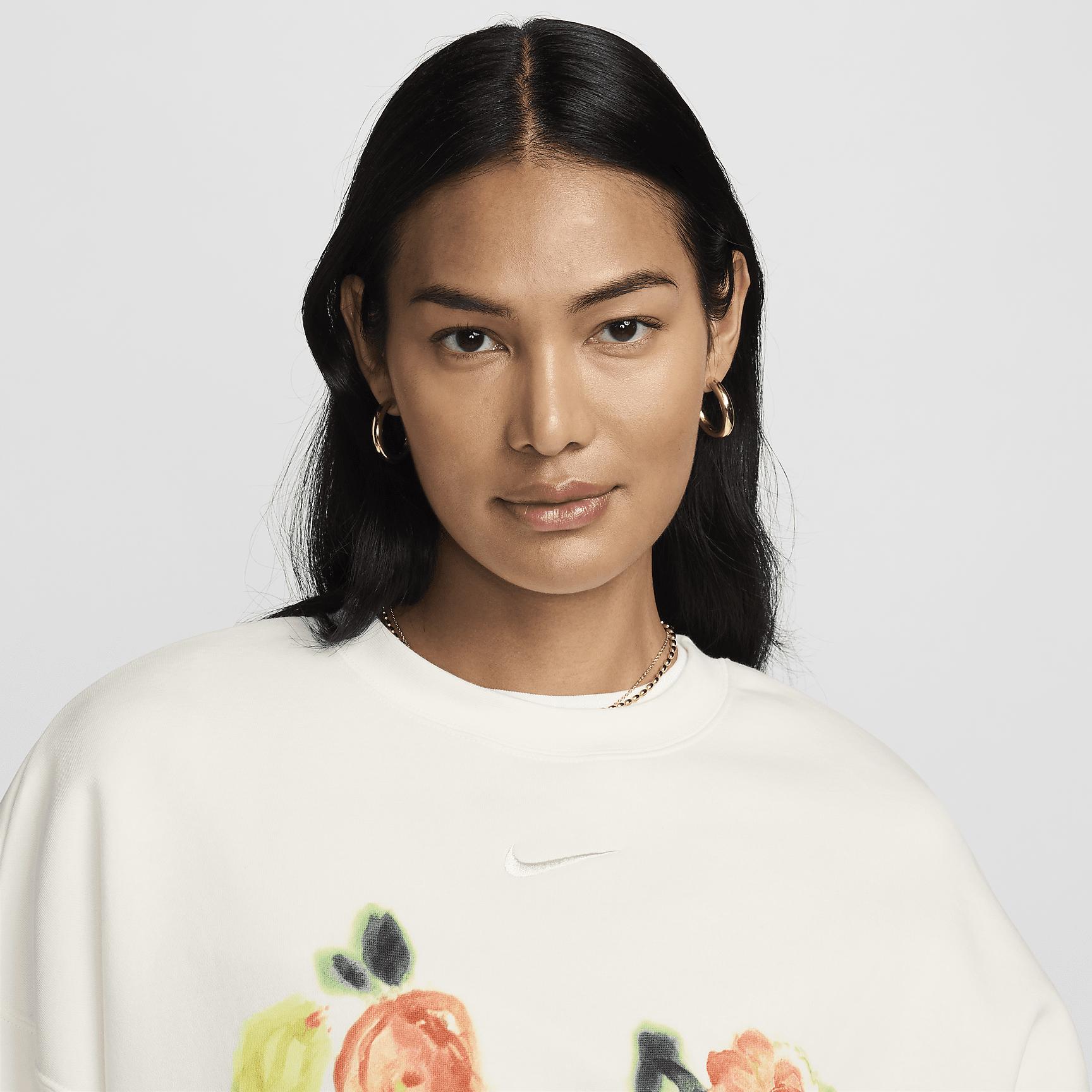 Nike Sportswear Phoenix Fleece Women's Artist Collection Over-Oversized Crew-Neck Sweatshirt Product Image