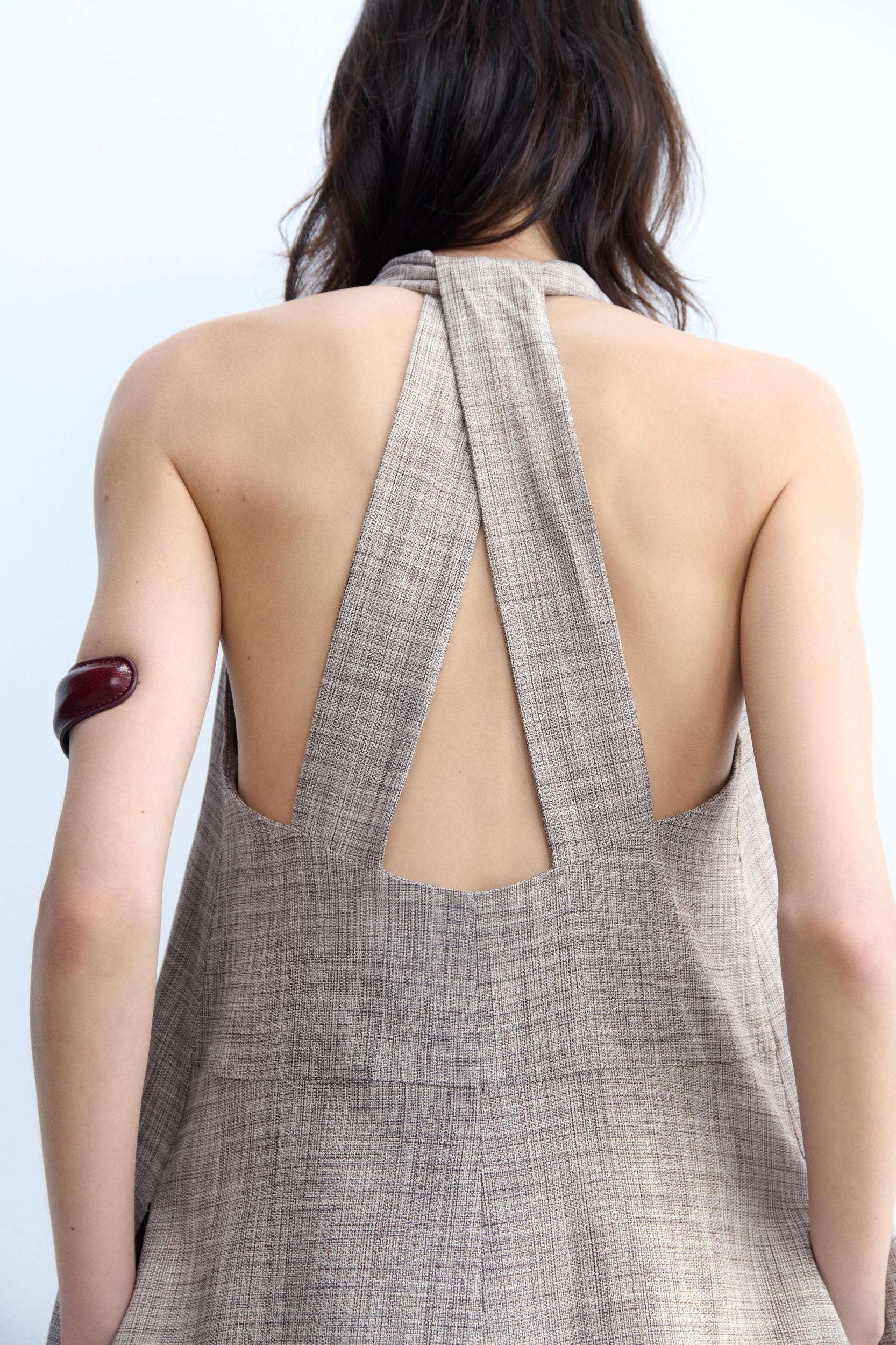 ZW COLLECTION HALTER MIDI DRESS Product Image