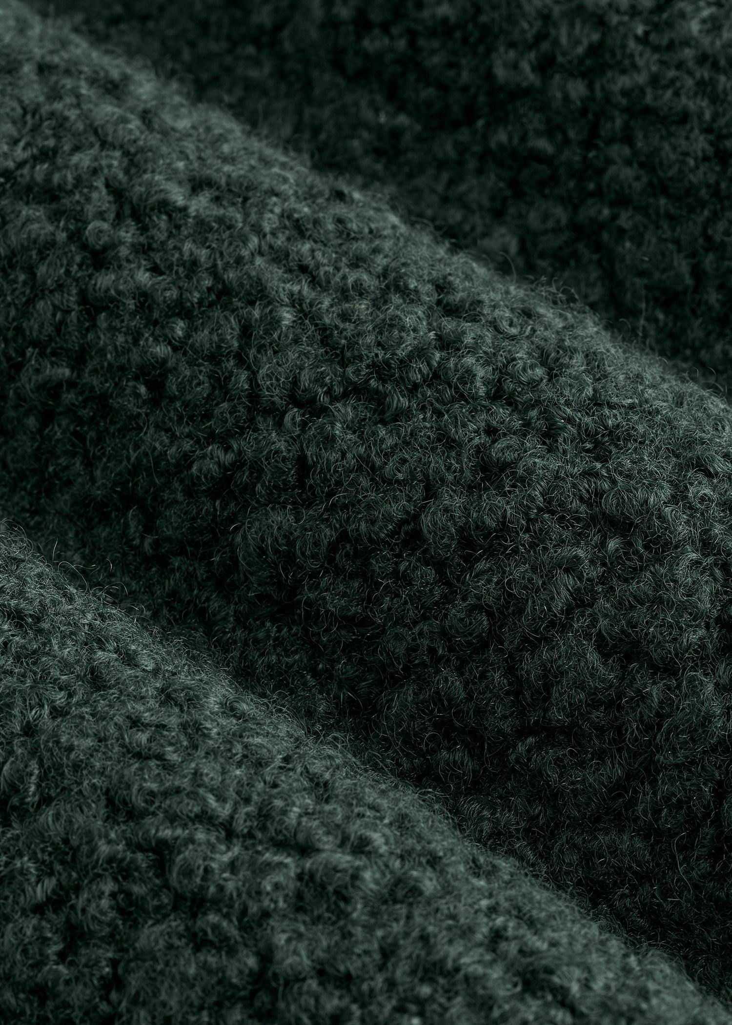 Relaxed Boucle Shacket for Tall Women in Pine Grove Female Product Image