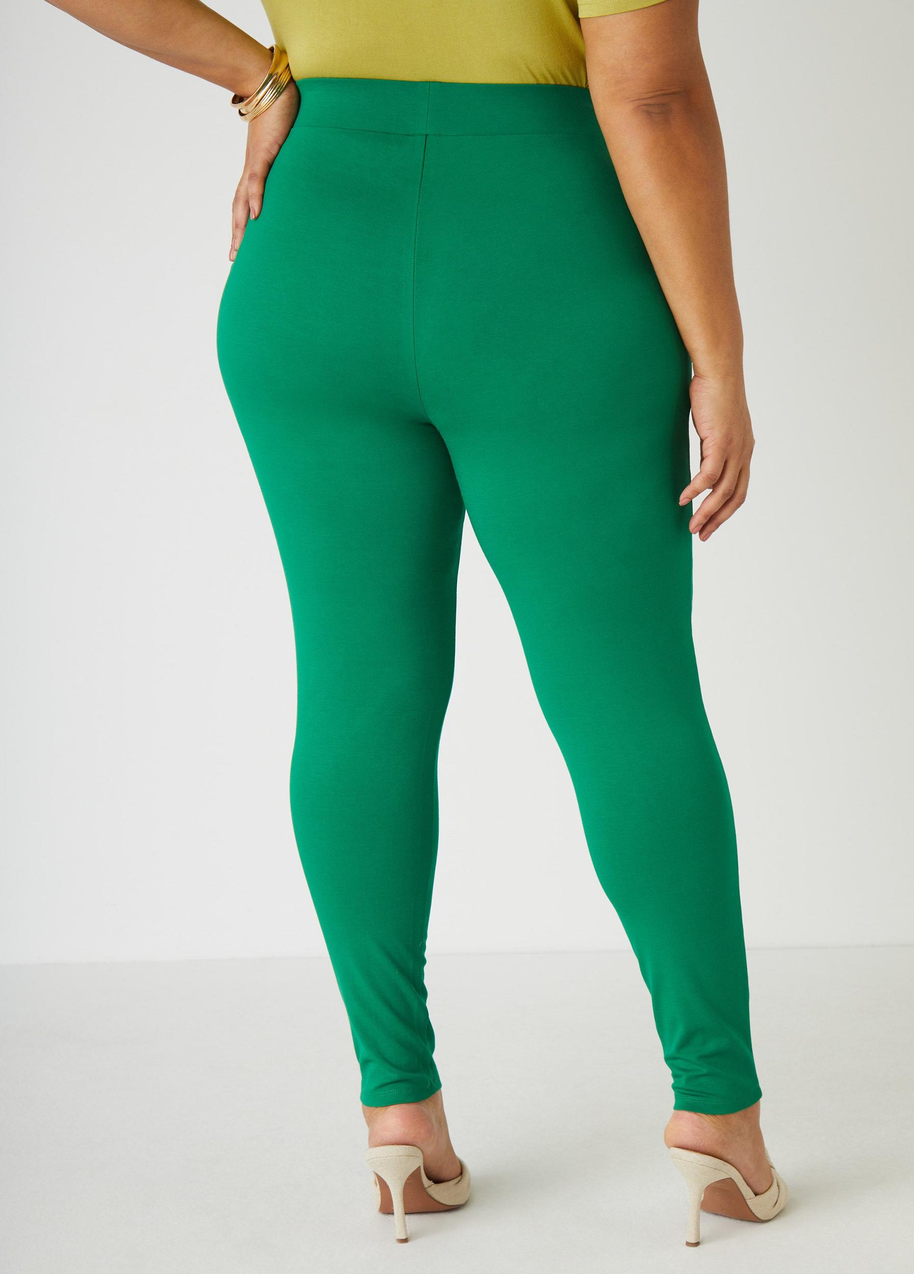 Pull On High Waist Ponte Leggings Product Image