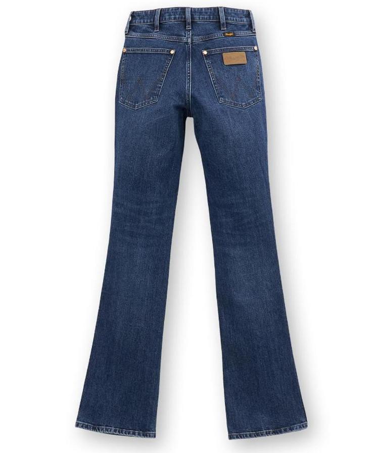 SALE Wrangler® x Lainey Wilson Baskin Blue Boot Hugger Jeans Product Image