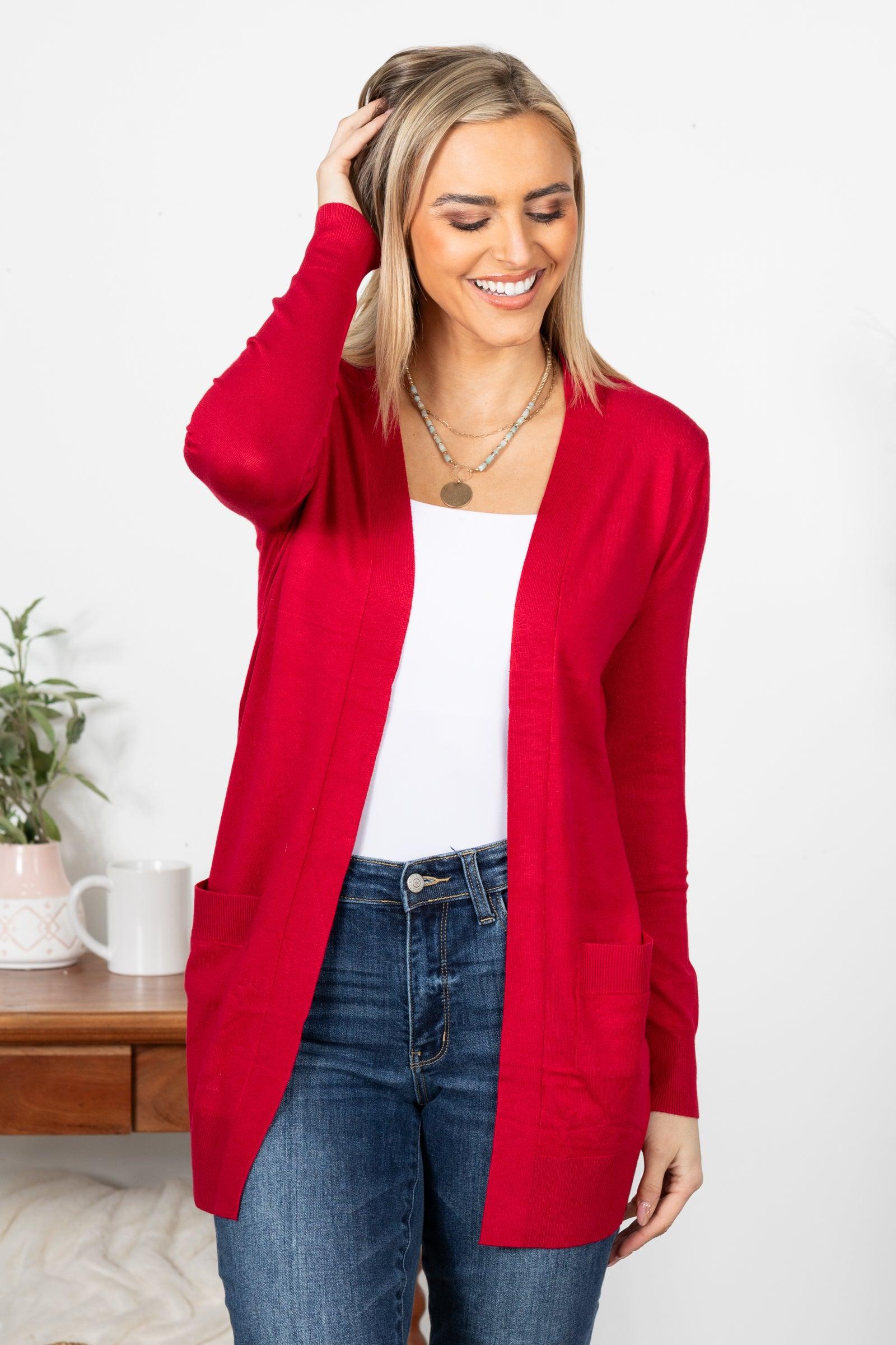 Lightweight Mid Length Cardigan Product Image