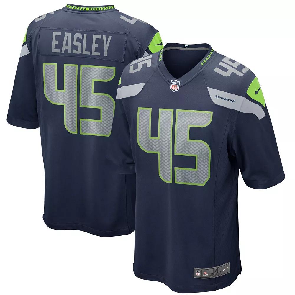 Men's Nike Kenny Easley College Navy Seattle Seahawks Game Retired Player Jersey, Size: 3XL, Blue Product Image
