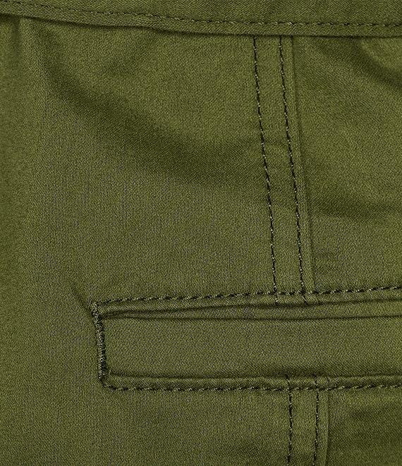 Chelsea & Violet Short Puff Sleeve Button Front Washed Canvas Belted Mini Dress Product Image