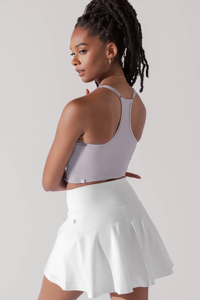 Plié Corset Crop Bralette - Cream Product Image