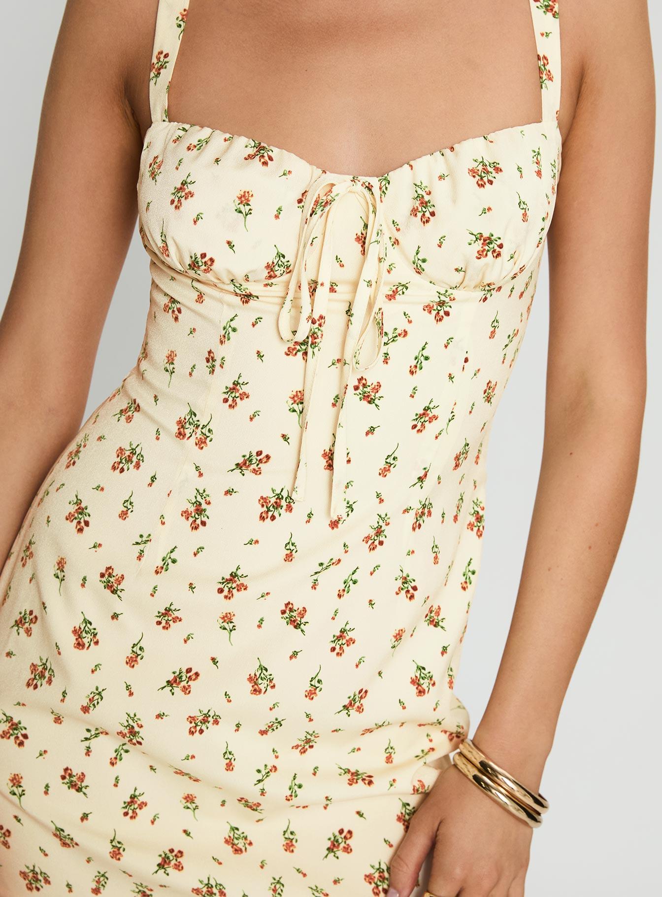 Rosilea Mini Dress Multi Floral Product Image