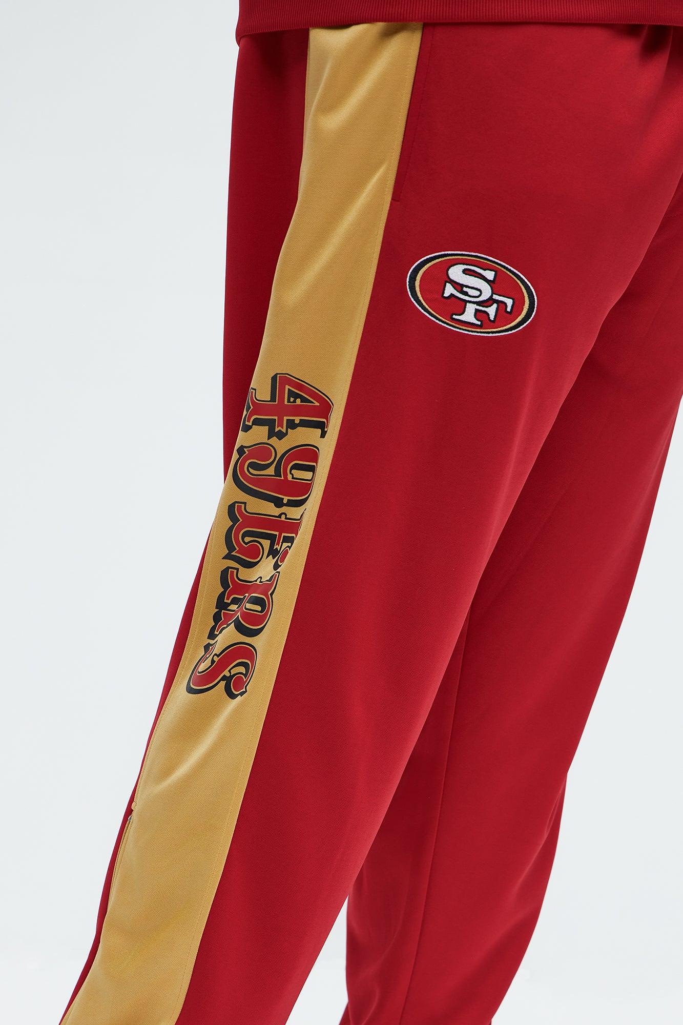 49ers Stand By Track Pants - Red/combo Male Product Image
