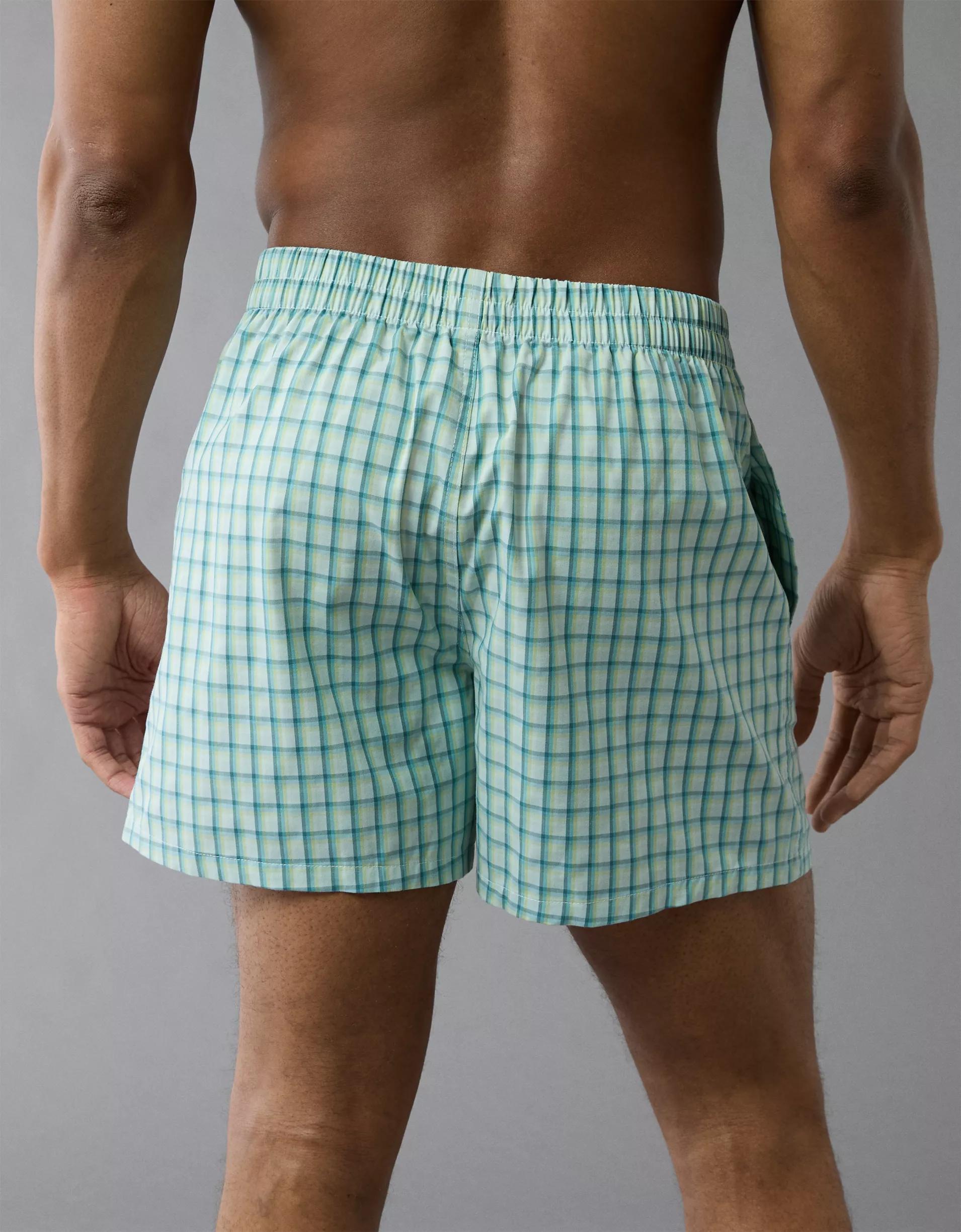 AEO Men's Striped Poplin Pocket Boxer Short Product Image