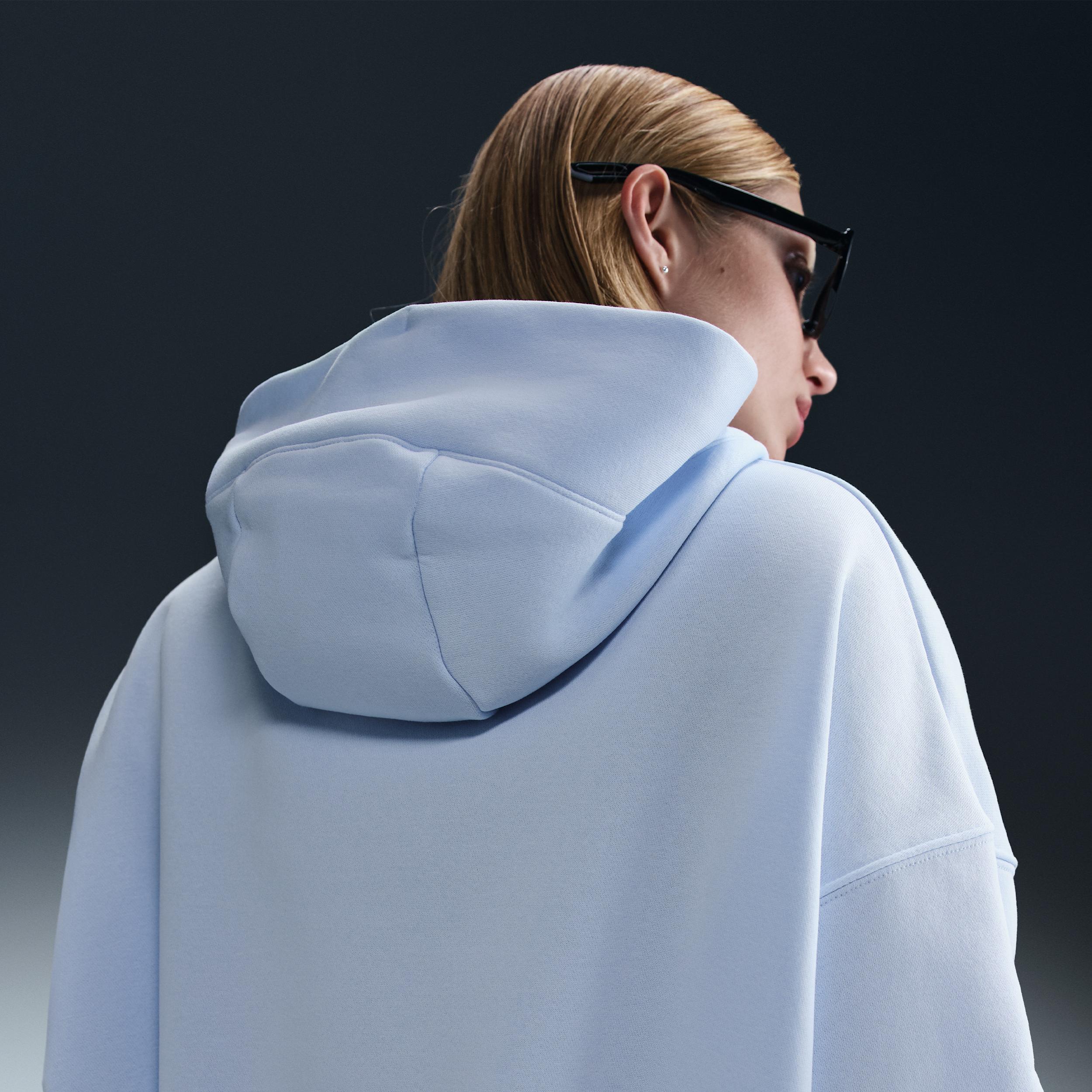 Womens Nike Sportswear Phoenix Fleece Over-Oversized Pullover Hoodie | DQ5858-423 Product Image