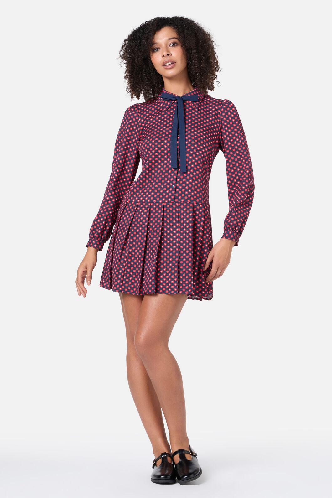 Flora Geo Shirt Dress Product Image